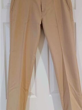 Joseph Abboud Slim Fit Khaki Chinos in Light Tan